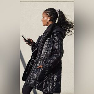 Free People Movement Patricia Packable Poncho Puffer Jacket